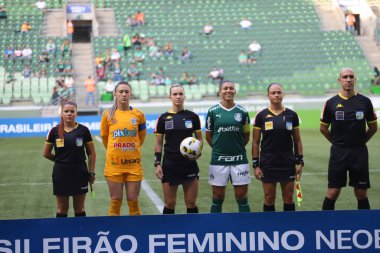 Brazilian Women's Soccer Championship: Palmeiras vs Avai/Kindermann. August 3, 2022, Sao Paulo, Brazil: Soccer match between Palmeiras and Avai/Kindermann, valid for the 14th round of Brazilian Women's Soccer Championship 2022