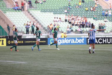 Brazilian Women's Soccer Championship: Palmeiras vs Avai/Kindermann. August 3, 2022, Sao Paulo, Brazil: Soccer match between Palmeiras and Avai/Kindermann, valid for the 14th round of Brazilian Women's Soccer Championship 2022