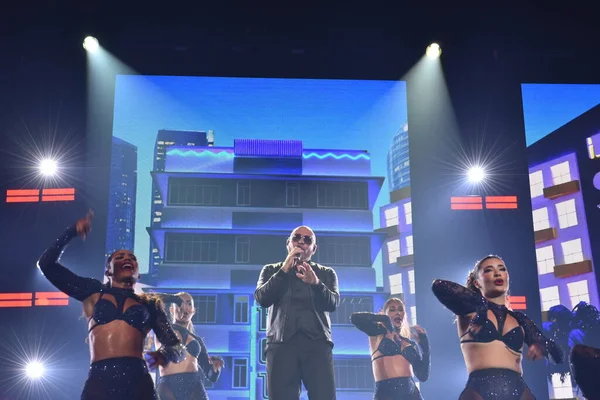 Iggy Azalea Pitbull Perform 2022 Can Stop Now Tour Camden — стоковое фото