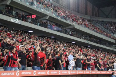 Libertadores Soccer Cup: Athletico Paranaense vs Estudiantes. August 4, 2022, Curitiba, Parana, Brazil: Soccer match between Athletico Paranaense and Estudiantes, from Argentina, valid for the quarterfinals of Libertadores Soccer Cup