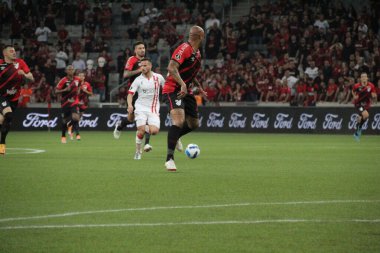 Libertadores Soccer Cup: Athletico Paranaense vs Estudiantes. August 4, 2022, Curitiba, Parana, Brazil: Soccer match between Athletico Paranaense and Estudiantes, from Argentina, valid for the quarterfinals of Libertadores Soccer Cup