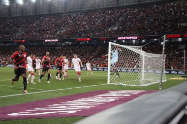 Libertadores Soccer Cup: Athletico Paranaense vs Estudiantes. August 4, 2022, Curitiba, Parana, Brazil: Soccer match between Athletico Paranaense and Estudiantes, from Argentina, valid for the quarterfinals of Libertadores Soccer Cup