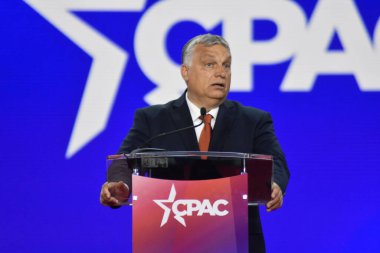 Hungarian Prime Minister Viktor Orban attends the CPAC Conference in the State of Texas. August 4, 2022, Texas, USA: Hungarian Prime Minister Viktor Orban, speaking during the Conservative Political Action Conference (CPAC)