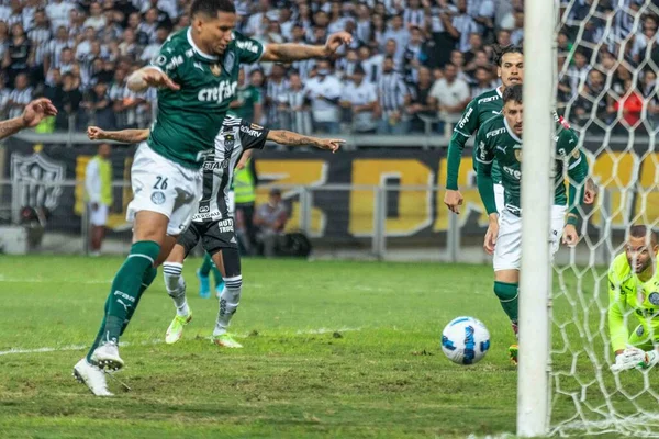 Libertadores Soccer Cup Quarterfinals Atletico Palmeiras August 2022 Belo Horizonte — Stockfoto