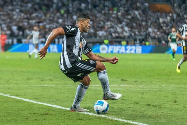 Libertadores Soccer Cup Чвертьфінал Atletico Palmeiras Серпня 2022 Белу Орізонте — стокове фото