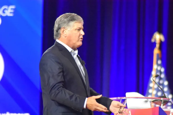 Sean Hannity Delivers Remarks Conservative Political Action Conference 2022 Dallas — ストック写真