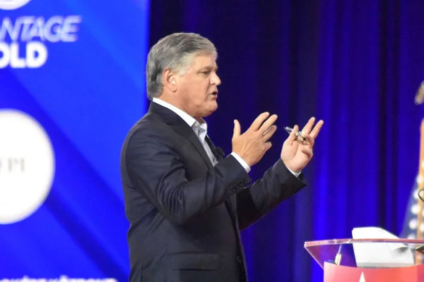 Sean Hannity Delivers Remarks Conservative Political Action Conference 2022 Dallas — ストック写真