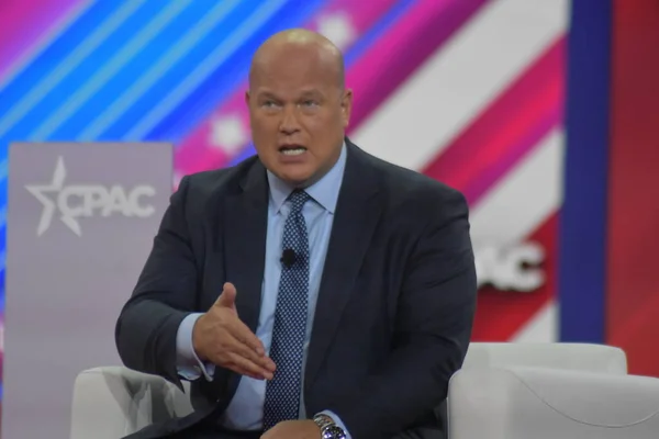 Matthew Whitaker Delivers Remarks Conservative Political Action Conference 2022 Dallas — Zdjęcie stockowe