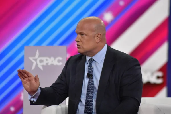 Matthew Whitaker Delivers Remarks Conservative Political Action Conference 2022 Dallas — Stockfoto