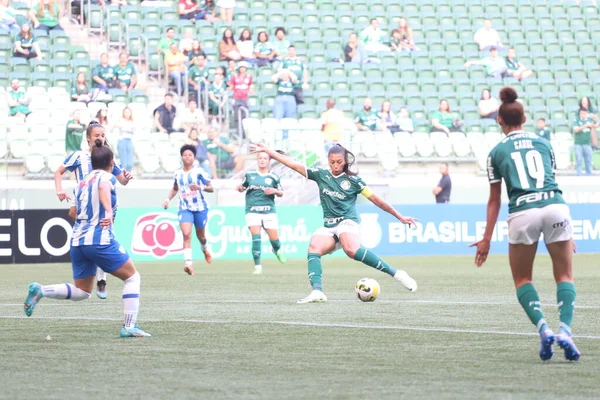Brazilian Women Soccer Championship Palmeiras Avai Kindermann August 2022 Sao — Stockfoto
