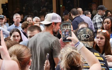 Walker Hayes performs live at NBC Todays Citi Summer Concert Series at Rockefeller Plaza. August 05, 2022, New York, USA: American pop country singer  and song writer Walker Hayes is performing live 