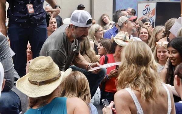 Walker Hayes Performs Live Nbc Todays Citi Summer Concert Series — Stok fotoğraf