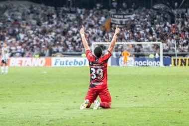 Brazilian Soccer Championship: Atletico Mineiro vs Athletico Paranaense. August 7, 2022, Belo Horizonte, Minas Gerais, Brazil: Soccer match between Atletico Mineiro and Athletico Paranaense, valid for the 21st round of Brazilian Soccer Championship