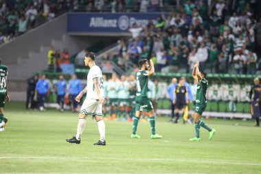 Brazilian Soccer Championship: Palmeiras vs Goias. August 7, 2022, Sao Paulo, Brazil: Brazilian President Jair Bolsonaro during the soccer match between Palmeiras and Goias, valid for the 21st round of the Brazilian Soccer Championship