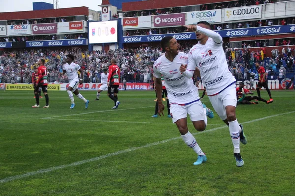 Brazilian Soccer Championship 4Th Division Parana Clube Pouso Alegre August — Foto de Stock