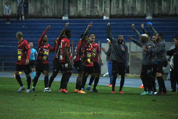 Brazilian Soccer Championship 4Th Division Parana Clube Pouso Alegre August — Stock Photo, Image