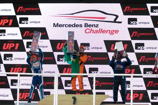 Motorsport Mercedes Benz Challenge Race Held Interlagos August 2022 Sao — Fotografia de Stock