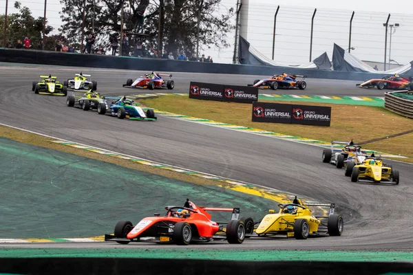 Motorsport Formula Stage Held Interlagos Racetrack Sao Paulo August 2022 — Photo