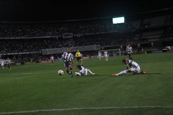 Brazilian Soccer Championship Coritiba Santos August 2022 Curitiba Parana Brazil — 图库照片