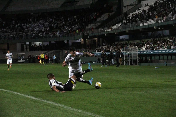 Чемпіонат Бразилії Футболу Coritiba Santos Серпня 2022 Року Курітіба Парана — стокове фото