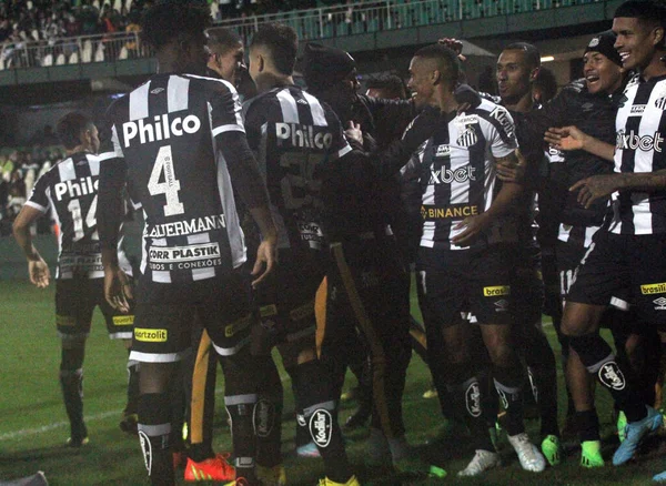 Brazilian Soccer Championship Coritiba Santos August 2022 Curitiba Parana Brazil — Fotografia de Stock