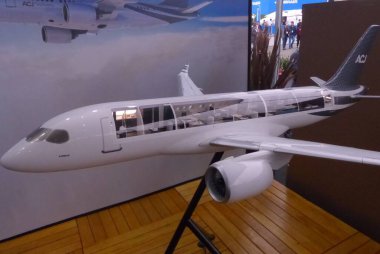 Movement during the opening of the 17th edition of the Labace aviation fair, in Sao Paulo. August 9, 2022, Sao Paulo, Brazil: Movement during the opening of the 17th edition of Labace, the largest business aviation event in Latin America, at Co