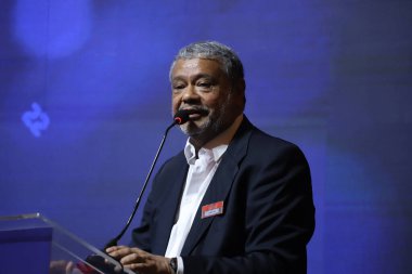 The 10th LIDE Forum in Sao Paulo. August 09, 2022, Sao Paulo, Brazil: Panel: Jose Lima de Andrade Neto-Partner of the Oil and Gas Practice and Board Evaluation of Odgers Berndtson; Wilson Ferreira-President of Vibra Energia