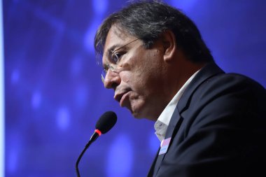 The 10th LIDE Forum in Sao Paulo. August 09, 2022, Sao Paulo, Brazil: Panel: Jose Lima de Andrade Neto-Partner of the Oil and Gas Practice and Board Evaluation of Odgers Berndtson; Wilson Ferreira-President of Vibra Energia