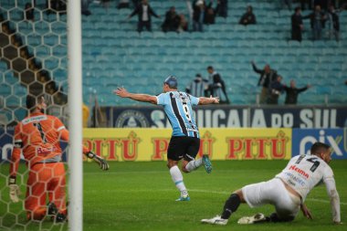 Brazilian Soccer Championship - Second Division: Gremio vs Operario. August 9, 2022, Porto Alegre, Rio Grande do Sul, Brazil: Soccer match between Gremio and Operario, valid for the 22nd round of Brazilian Soccer Championship - Second Division