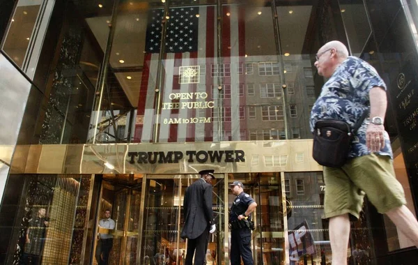 New Protest Donald Trump Trump Tower Fbi Raided His Mar — Stockfoto