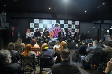 (INT) event of the MUS Award, held at Audio, in Agua Branca neighborhood, in Sao Paulo, on Wednesday (10).