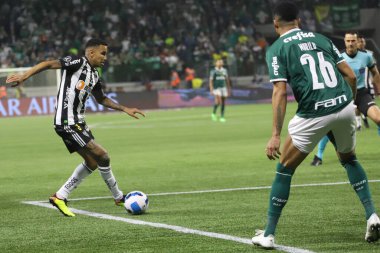 Libertadores Soccer Cup - Quarterfinals: Palmeiras vs Atletico Mineiro. August 10, 2022, Sao Paulo, Brazil: Soccer match between Palmeiras and Atletico Mineiro, valid for the Libertadores Soccer Cup - Quarterfinals, held at Allianz Parque stadium, in