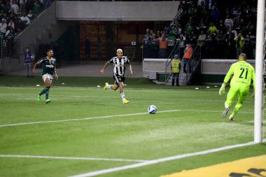 Libertadores Soccer Cup - Quarterfinals: Palmeiras vs Atletico Mineiro. August 10, 2022, Sao Paulo, Brazil: Soccer match between Palmeiras and Atletico Mineiro, valid for the Libertadores Soccer Cup - Quarterfinals, held at Allianz Parque stadium, in