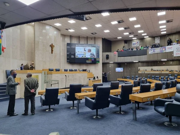 Career Municipal Servants Plenary Chamber Sao Paulo August 2022 Sao — Fotografia de Stock