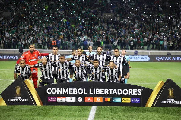 Libertadores Soccer Cup Quarterfinals Palmeiras Atletico Mineiro August 2022 Sao — Fotografia de Stock