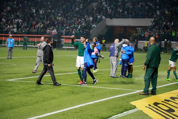 Libertadores Soccer Cup Quarterfinals Palmeiras Atletico Mineiro August 2022 Sao — Stok fotoğraf