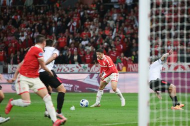 Sudamericana Soccer Cup - Quarterfinals - Internacional vs Melgar. August 11, 2022, Porto Alegre, Rio Grande do Sul, Brazil: Soccer match between Internacional and Melgar, valid for the Sudamericana Soccer Cup, held at the Beira-Rio stadium