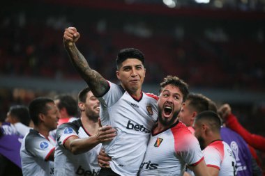 Sudamericana Soccer Cup - Quarterfinals - Internacional vs Melgar. August 11, 2022, Porto Alegre, Rio Grande do Sul, Brazil: Soccer match between Internacional and Melgar, valid for the Sudamericana Soccer Cup, held at the Beira-Rio stadium