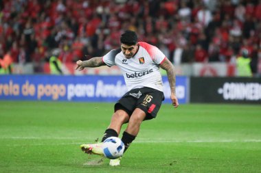 Sudamericana Soccer Cup - Quarterfinals - Internacional vs Melgar. August 11, 2022, Porto Alegre, Rio Grande do Sul, Brazil: Soccer match between Internacional and Melgar, valid for the Sudamericana Soccer Cup, held at the Beira-Rio stadium
