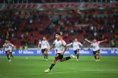 Sudamericana Soccer Cup - Quarterfinals - Internacional vs Melgar. August 11, 2022, Porto Alegre, Rio Grande do Sul, Brazil: Soccer match between Internacional and Melgar, valid for the Sudamericana Soccer Cup, held at the Beira-Rio stadium
