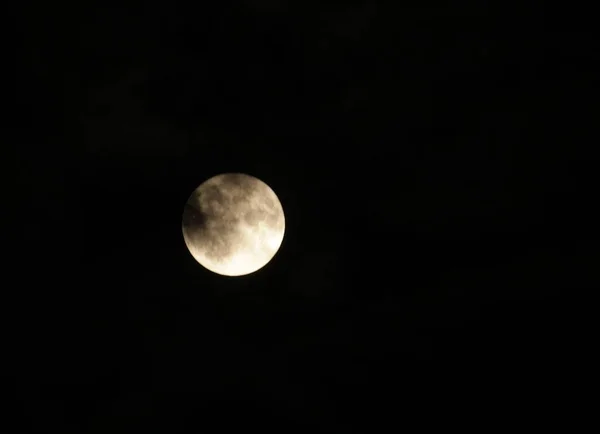 Sturgeon Supermoon Seen Manhattan New York August 2022 New York — Stok fotoğraf