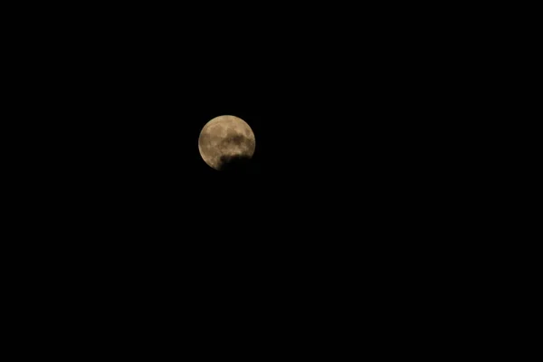 Sturgeon Supermoon Seen Manhattan New York August 2022 New York — Stok fotoğraf