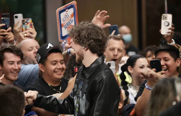 Jack Harlow Performs Live Nbc Todays Citi Summer Concert Series — Stock fotografie