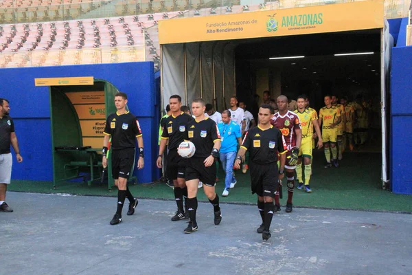 Βραζιλιάνικο Πρωτάθλημα Ποδοσφαίρου Τρίτη Κατηγορία Manais Mirassol Αυγούστου 2022 Manaus — Φωτογραφία Αρχείου