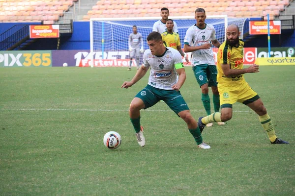 Brazilian Soccer Championship - Third Division: Manais vs Mirassol-SP. August 13, 2022, Manaus, Amazonas, Brazil: Soccer match between Manaus and Mirassol-SP, valid for Brazilian Soccer Championship - Third Division