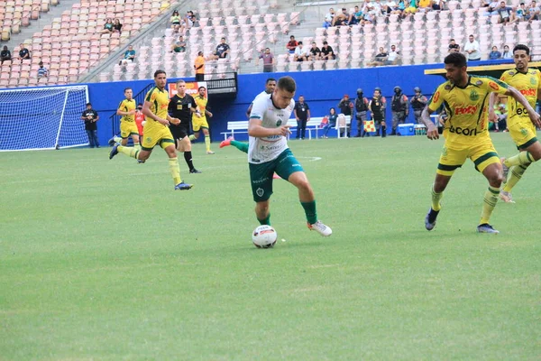 Brazilian Soccer Championship - Third Division: Manais vs Mirassol-SP. August 13, 2022, Manaus, Amazonas, Brazil: Soccer match between Manaus and Mirassol-SP, valid for Brazilian Soccer Championship - Third Division