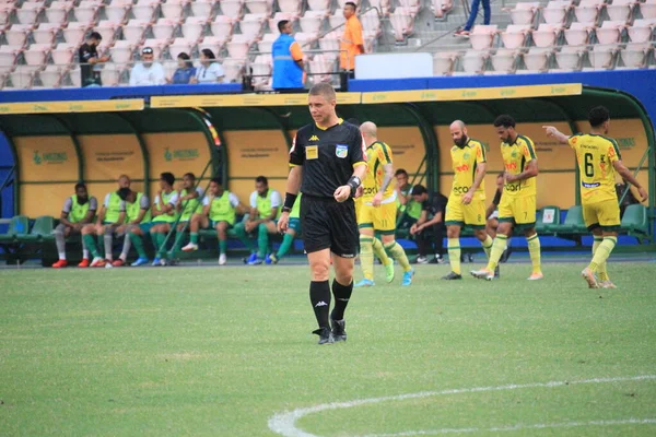 Brazilian Soccer Championship - Third Division: Manais vs Mirassol-SP. August 13, 2022, Manaus, Amazonas, Brazil: Soccer match between Manaus and Mirassol-SP, valid for Brazilian Soccer Championship - Third Division