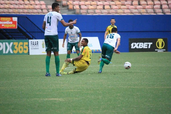 Brazilian Soccer Championship Third Division Manais Mirassol August 2022 Manaus — Foto de Stock