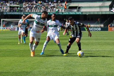 Brazilian Soccer Championship: Coritiba vs Atletico Mineiro. August 14, 2022, Curitiba, Parana, Brazil: Soccer match between Coritiba and Atletico Mineiro, valid for the 22nd round of Brazilian Soccer Championship, held at Couto Pereira stadium
