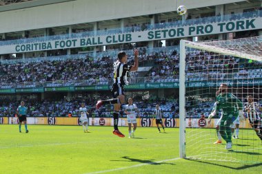 Brazilian Soccer Championship: Coritiba vs Atletico Mineiro. August 14, 2022, Curitiba, Parana, Brazil: Soccer match between Coritiba and Atletico Mineiro, valid for the 22nd round of Brazilian Soccer Championship, held at Couto Pereira stadium